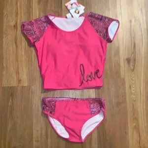 Limeapple Love Tankini
